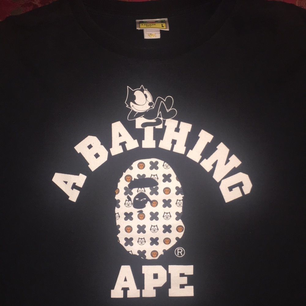 *SOLD* BAPE x Baby Milo Collab Tee - Picture 2 of 3